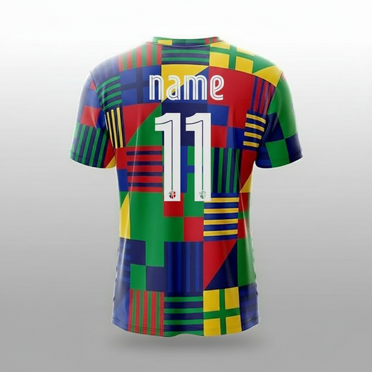 Next Print COPA Portugall Football Jersey 2024-25 Edition | Customized Name & Number Printing | Personalized Soccer Shirt for Men & Kids | Lightweight Breathable Polyester | Quick Dry Match Day
