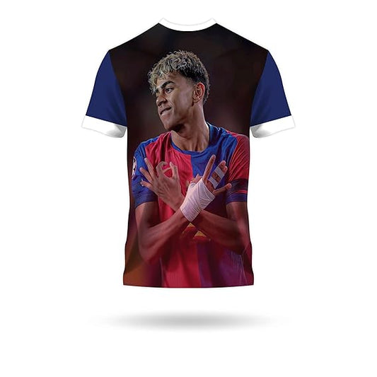 NextPrint Lamine Yamal Creative Edition Jersey – Men’s Barcelona Football Shirt