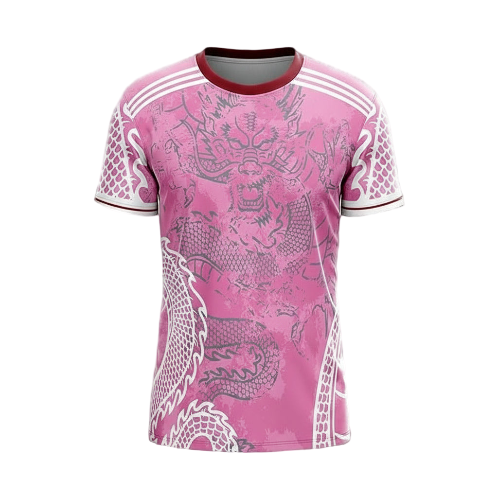 Next Print Real Dragon Football Club Jersey – Fully Customizable & Personalized Sportswear Featuring Your Name and Number for Ultimate Fan Experience