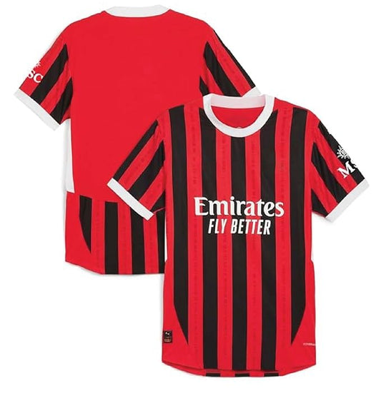 Next Print Italian Milan Team New Football Jerseys Club Men's Home 2024/2025 New