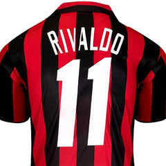 Next Print  Rivaldo Jersey Legend Jersey 11 Number Famous Old Legend Club Football Jerseys Team Men's Home