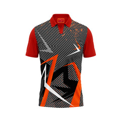 Red Polo Neck Half Sleeve T Shirt NextprintrA172