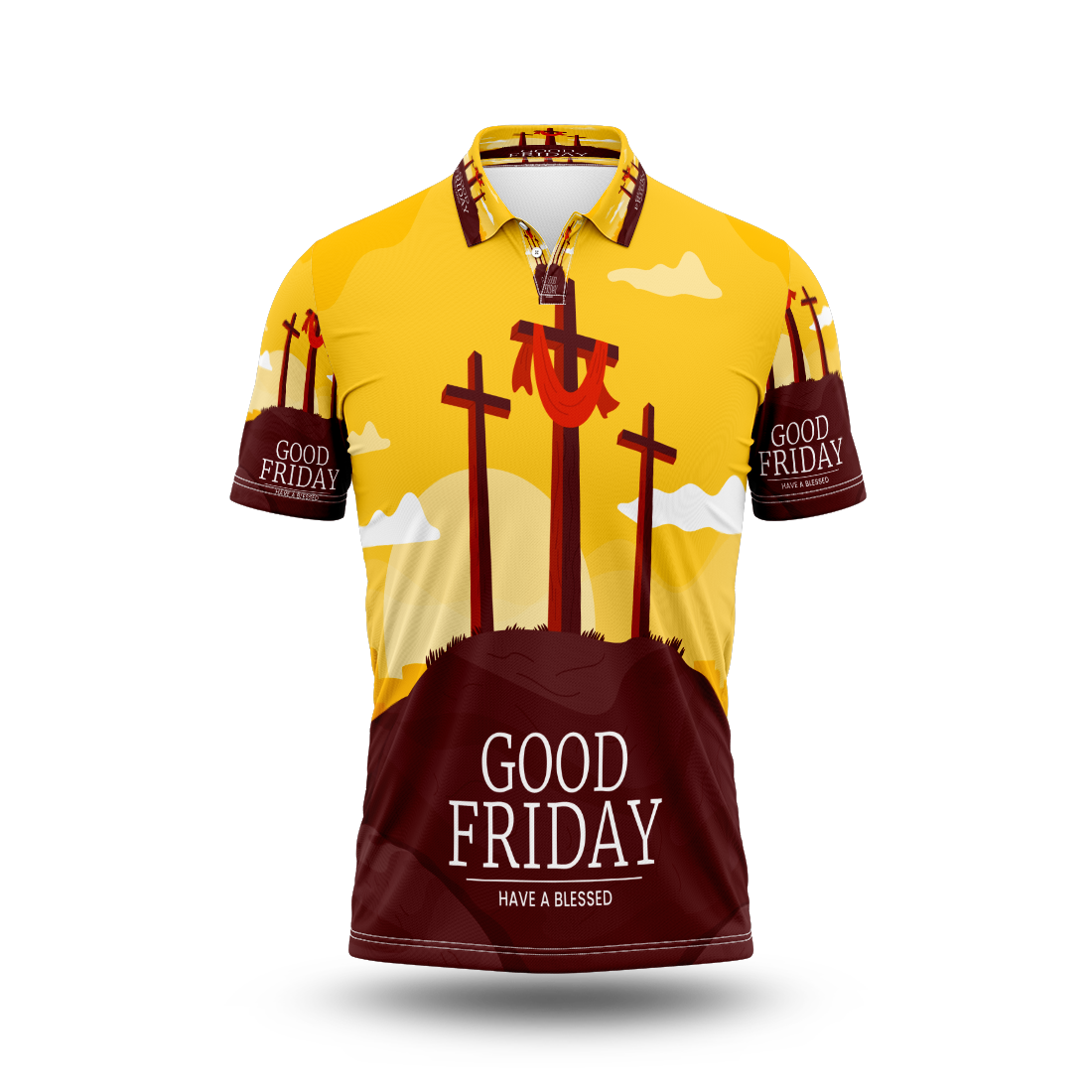 Good Friday Printed T-Shirt.