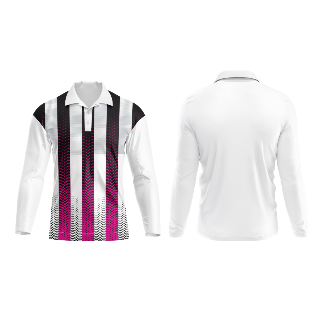 Next Print Polo Neck White Customized Jersey NP00001A154