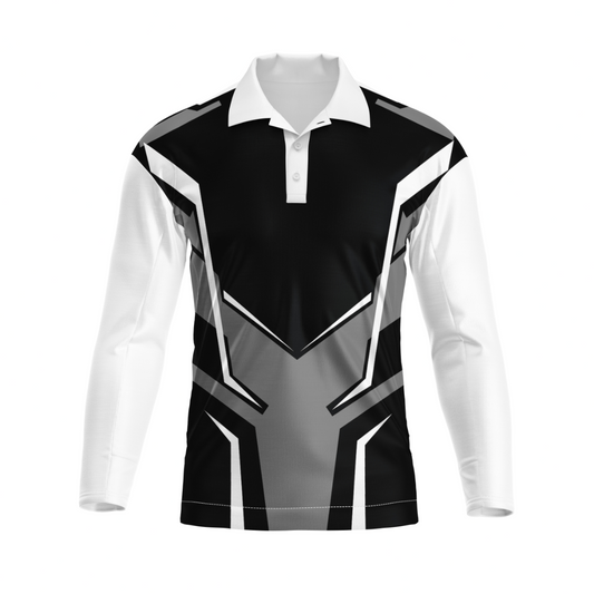 Next Print Polo Neck White Customized Jersey NP00001A75