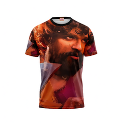 Next Print Allu Arjun Pushpa  Printed T-Shirt.