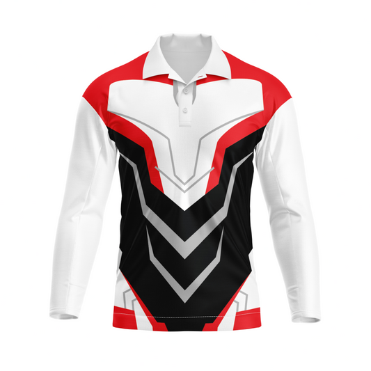 Next Print Polo Neck White Customized Jersey NP00001A77_1