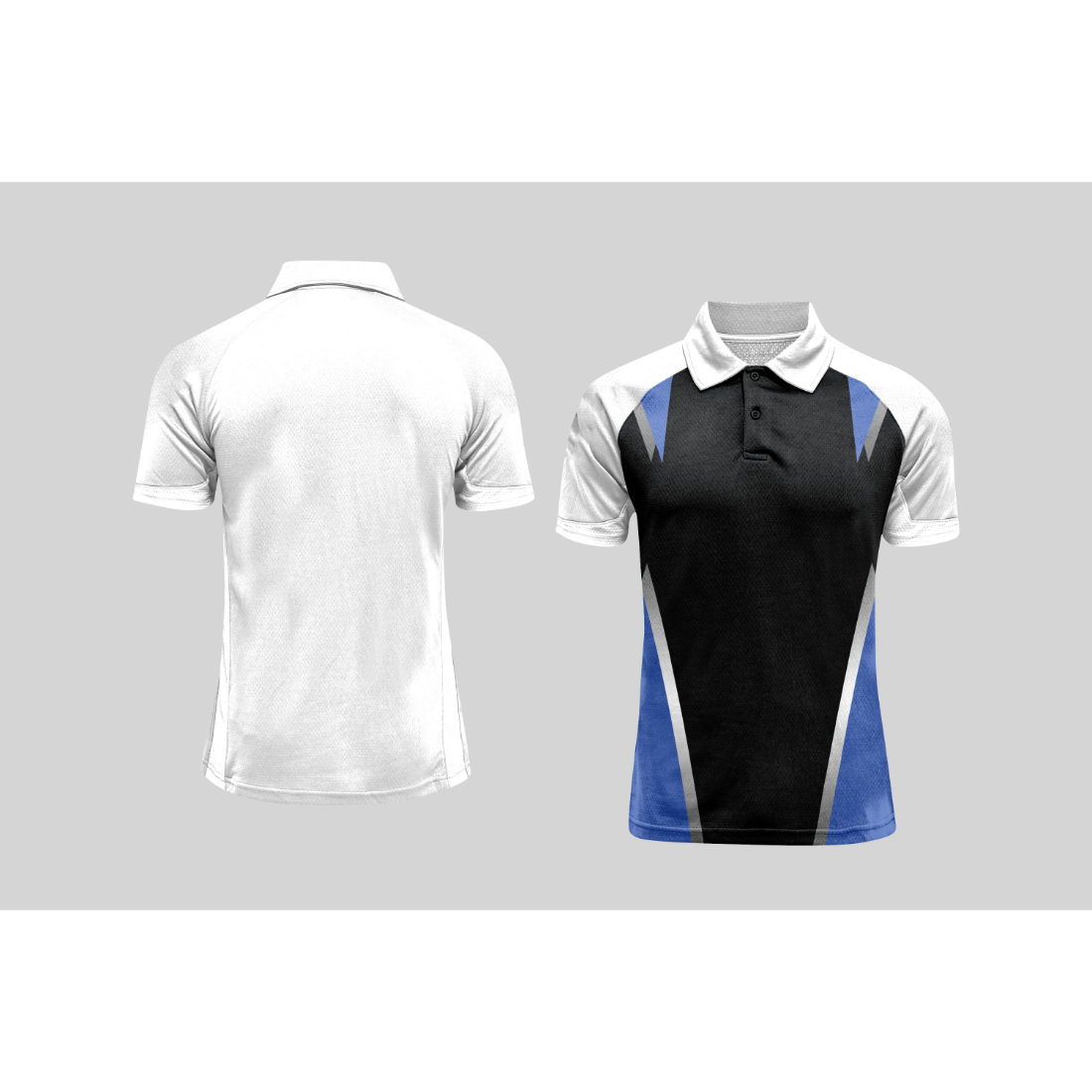 Next Print Cricket Polo Half White Customized Jersey NPCWH00A77