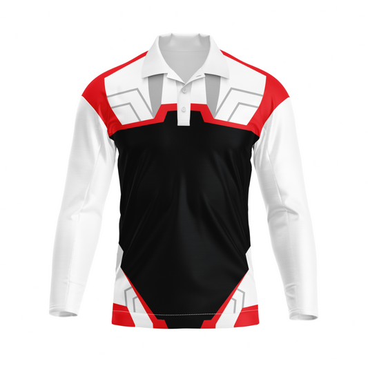 Next Print Polo Neck White Customized Jersey NP00001A79