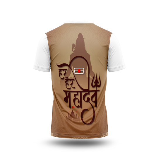 Har Har Mahadev Shiv Printed Tshirt