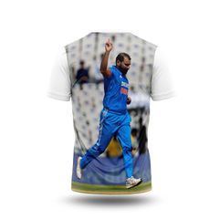 Mohammed Shami Photo Printed T-Shirt.