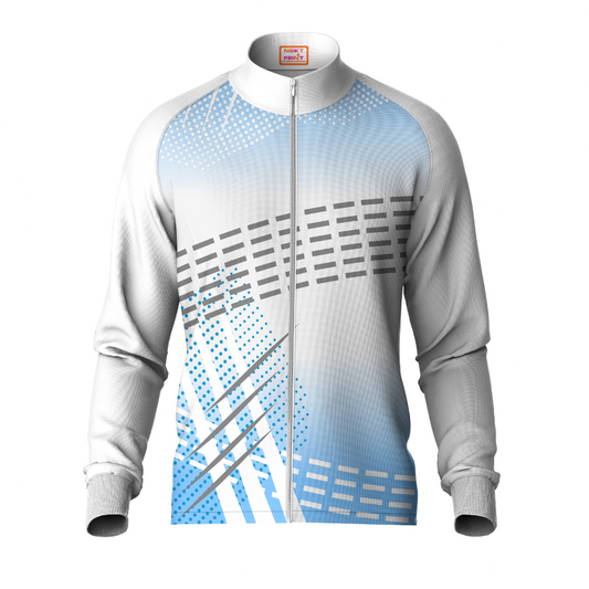 Next Print Printed White Jacket.