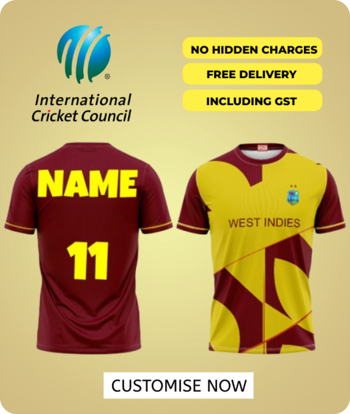 CRICKET JERSEYS