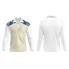Next Print Polo Neck White Customized Jersey NP00001A222