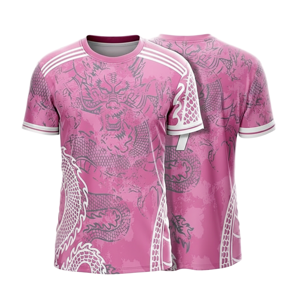 Next Print Real Dragon Football Club Jersey – Fully Customizable & Personalized Sportswear Featuring Your Name and Number for Ultimate Fan Experience