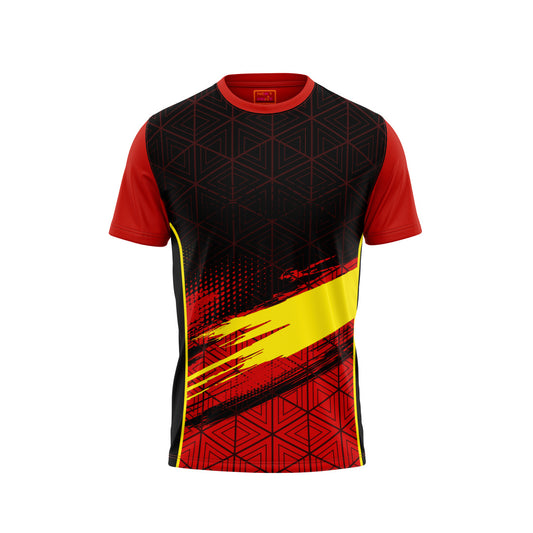 Red Round Neck Half Sleeve Tshirt NextprintrB121