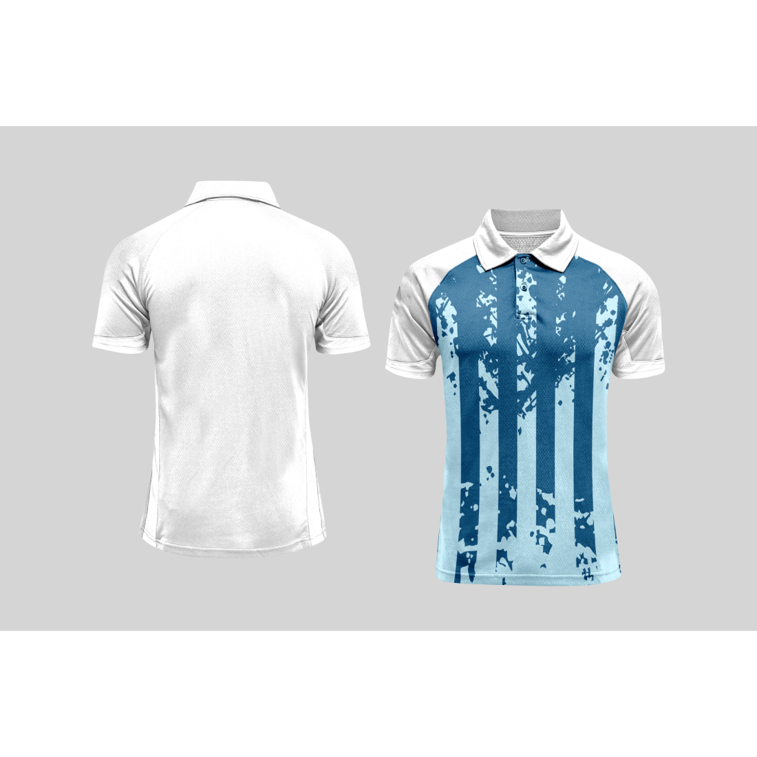 Next Print Cricket Polo Half White Customized Jersey NPCWH00A86
