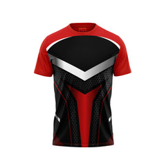 Red Round Neck Half Sleeve Tshirt NextprintrB146