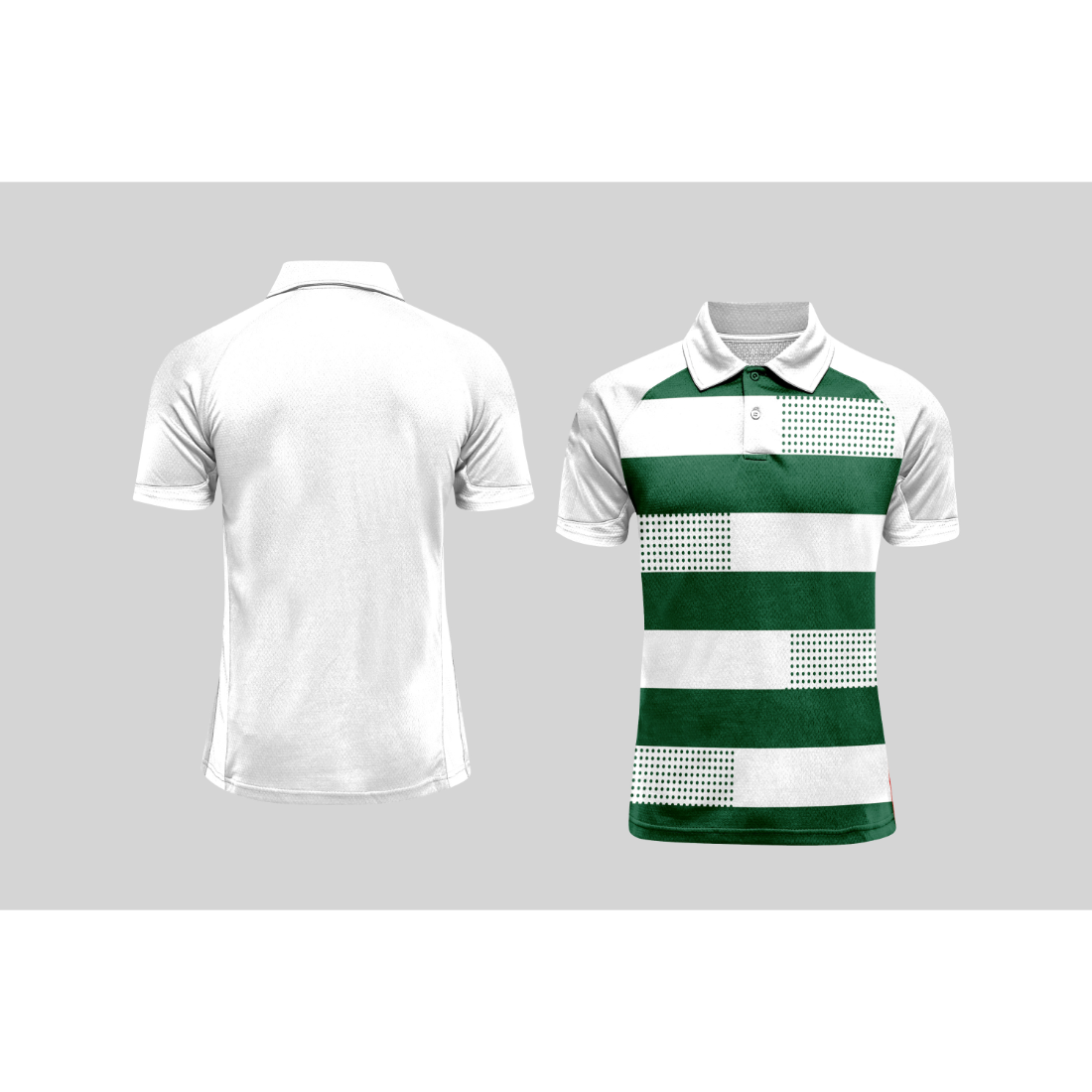 Next Print Cricket Polo Half White Customized Jersey NPCWH00A88