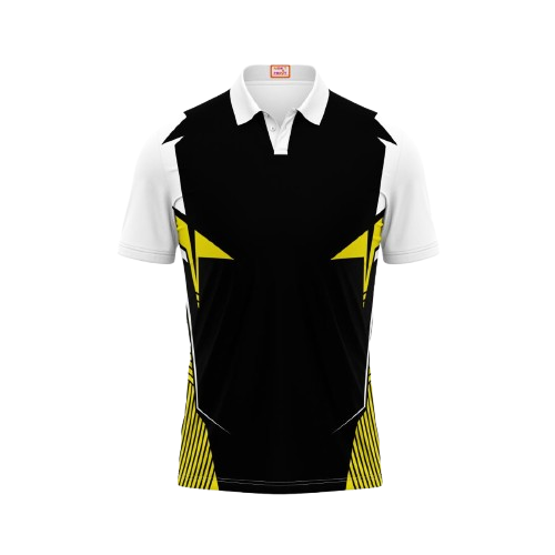 Next Print Customized Polo Neck White Jersey NPTS92