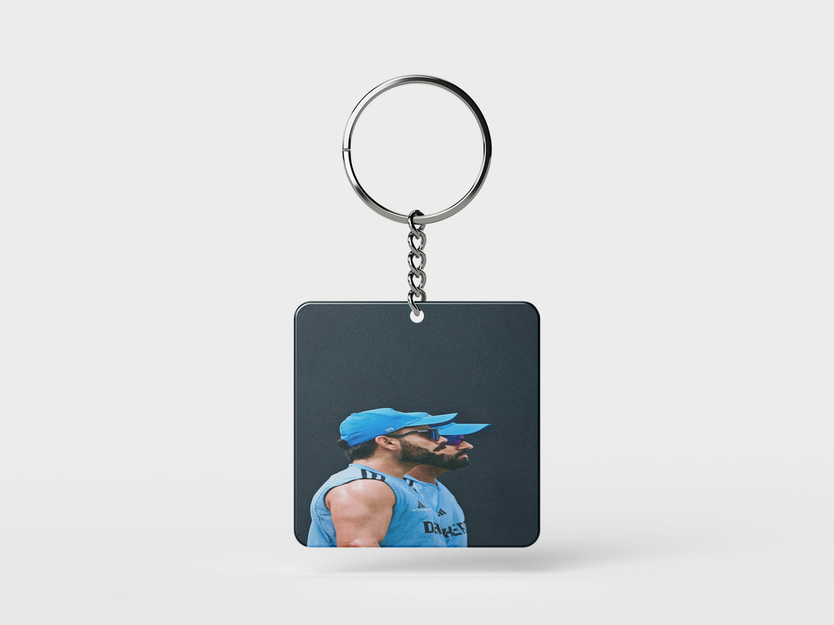 Next Print King & Hitman Square Keychain