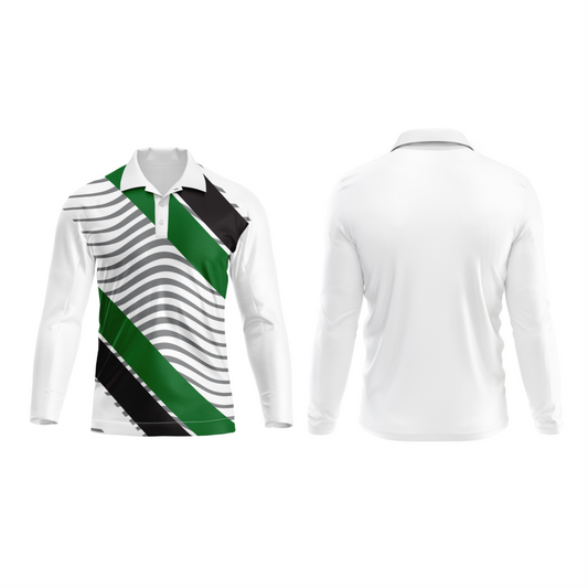 Next Print Polo Neck White Customized Jersey NP00001A139