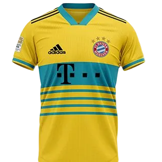 NextPrint Yellow Teal Football Jersey – Premium Sublimation Sports Wear