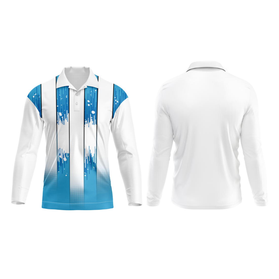 Next Print Polo Neck White Customized Jersey NP00001A138