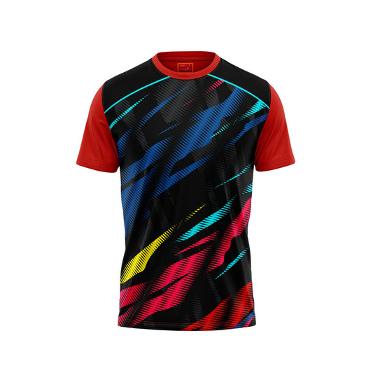 Red Round Neck Half Sleeve Tshirt NextprintrB175