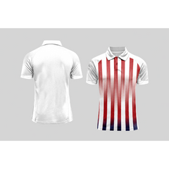 Next Print Cricket Polo Half White Customized Jersey NPCWH00A99