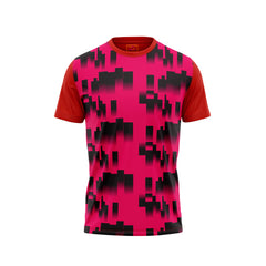 Red Round Neck Half Sleeve Tshirt Nextprintr218