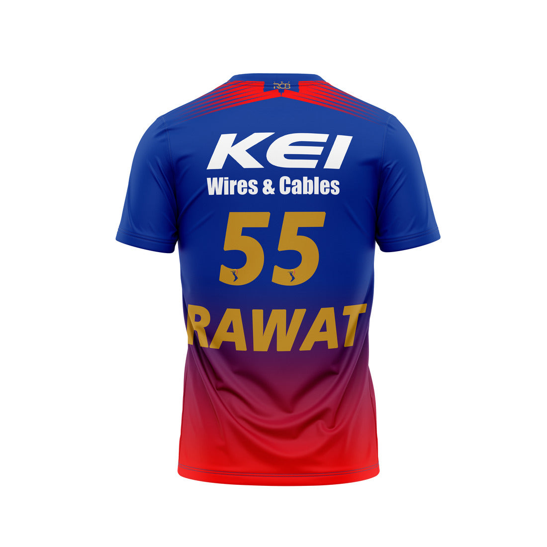 Anuj Rawat RCB V Neck Half Sleeve T Shirt RCBVNHST9