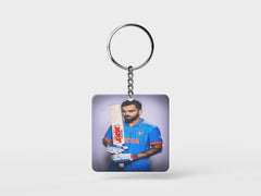 Next Print King 18 Virat Square Keychain