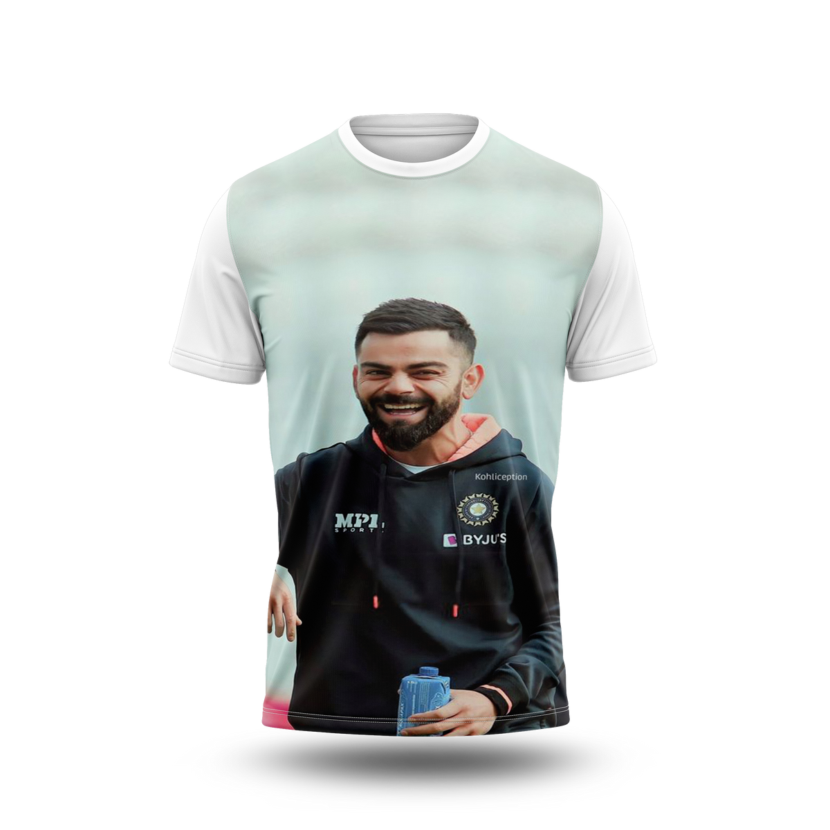 Virat Kohli Photo Printed T-Shirt.