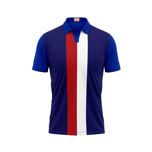 Next Print Customised Polo Neck Royalblue Jersey NPTS57