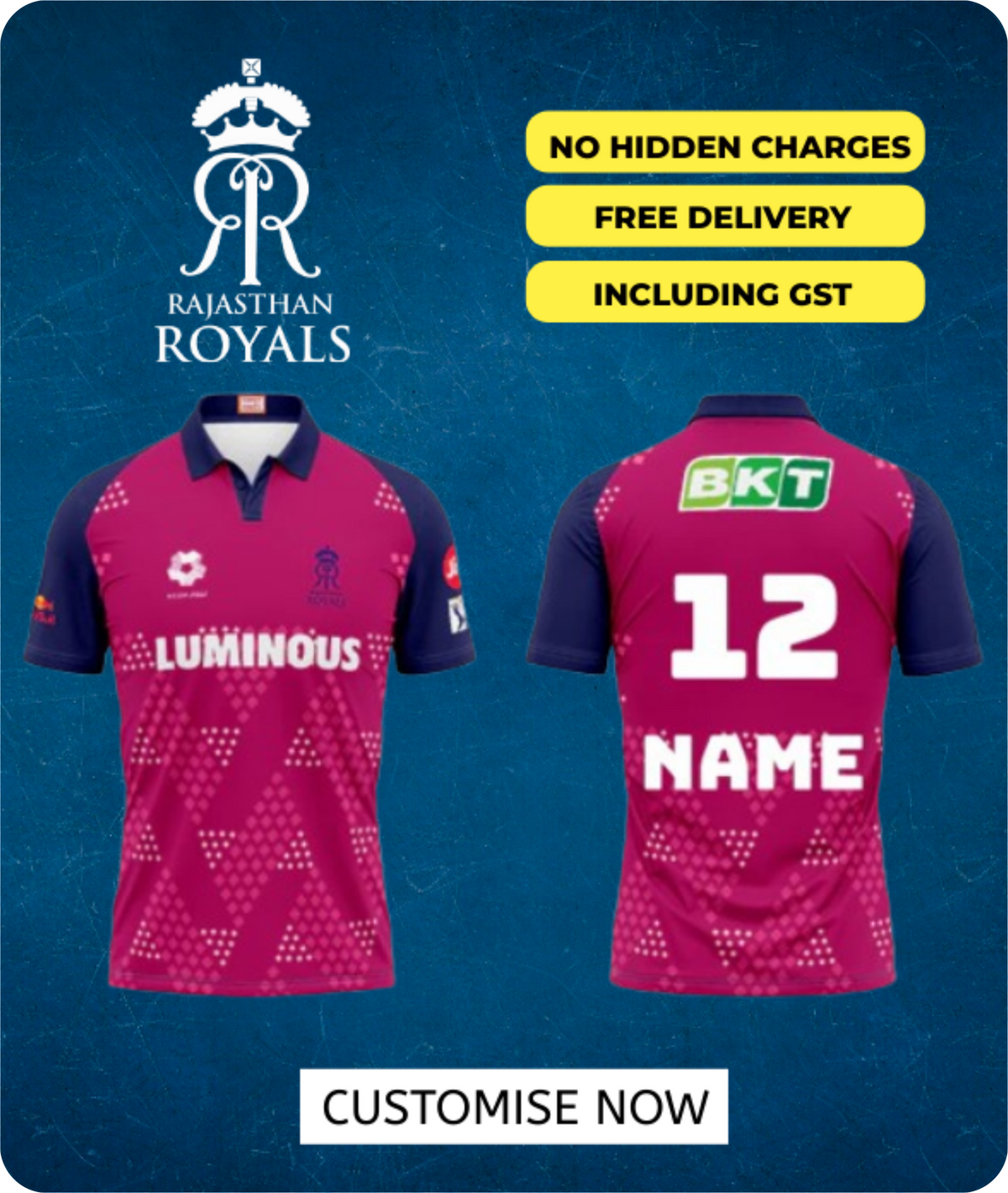 RAJASTAN JERSEY'S