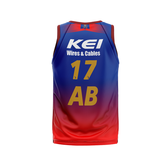 AB De Villiers RCB Basketball Jersey RCBBJ1