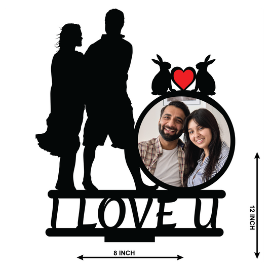 I LOVE YOU SINGLE IMAGE STAND FRAME 121