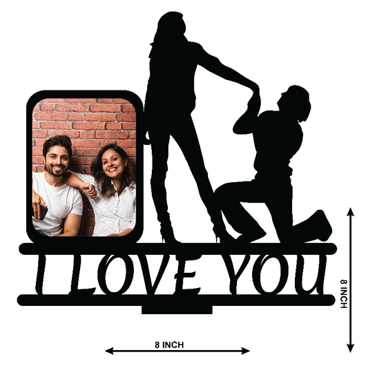 I LOVE YOU SINGLE IMAGE STAND FRAME 121