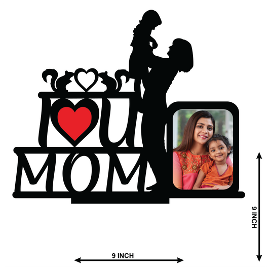 I Love You Mom Single Image Stand frame