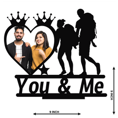 YOU AND ME SINGLE IMAGE STAND FRAME