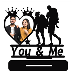 YOU AND ME SINGLE IMAGE STAND FRAME