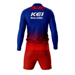 Glenn Maxwell RCB Full Sleeve Polo T Shirt With Shorts RCBFSPTS7