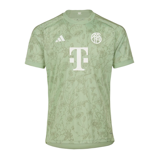 NextPrint Bayern Munich Green Floral Jersey – Premium Oktoberfest Edition