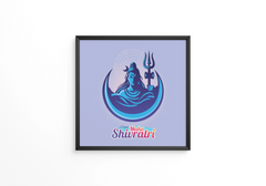 Decorative Har har mahadev frame