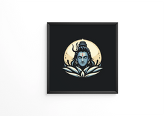 Lord shiv indian frame