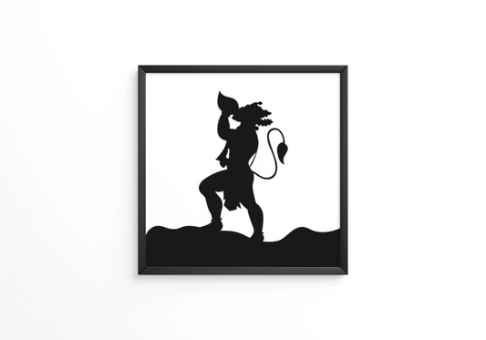 Jai Shri Ram happy hanuman Jayanti lord hanuman frame