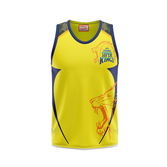 Next Print Ipl Chennai Design Basketball Jersey