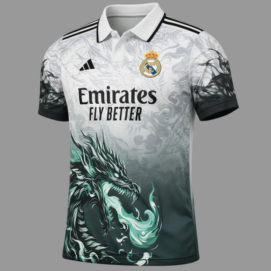 Next Print [Premium Quality] Real Madrid Ice Cold Dragon Special Edition Jersey 2025-26