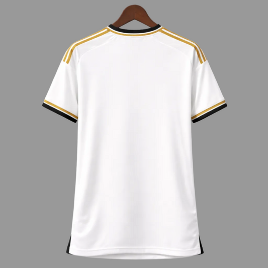 Next Print Premium White & Gold Football Jersey – Custom Name & Number Sports T-Shirt for Men